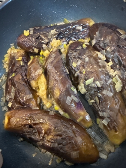 簡単ヘルシー♬なすの焼き浸し