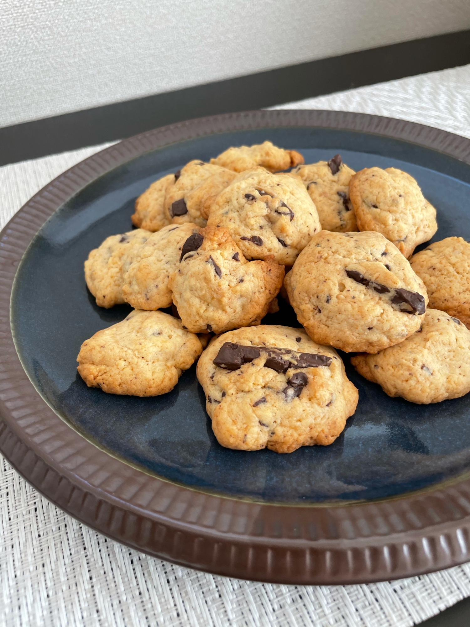 ホットケーキミックスで☆チョコ入りドロップクッキー