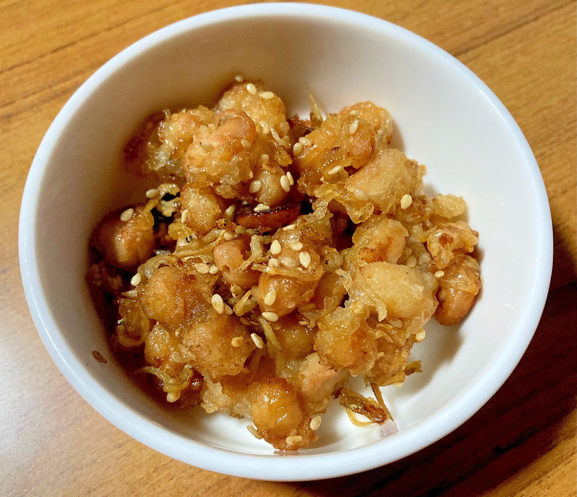 懐かし給食の味♡大豆とじゃこの甘辛