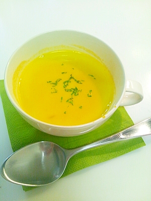 スティックブレンダーで簡単かぼちゃのポタージュ レシピ 作り方 By なおっぺ731 楽天レシピ