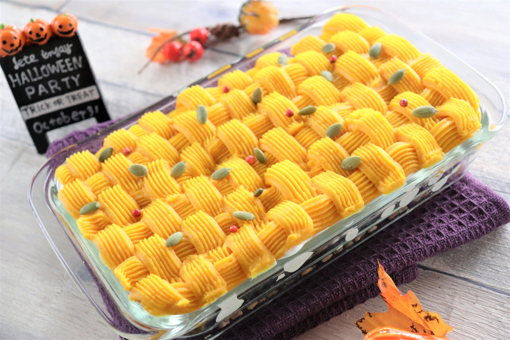 かぼちゃのスコップモンブラン