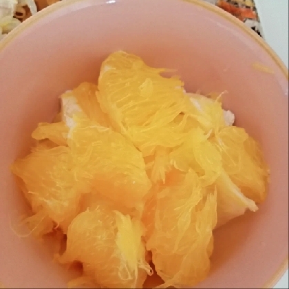 甘夏のコンポート