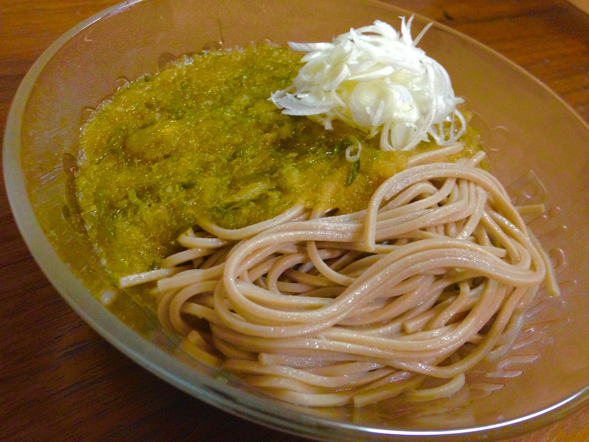 大根おろしの汁はビタミンcが豊富 冷やしおろし蕎麦 レシピ 作り方 By うみ ひま 楽天レシピ