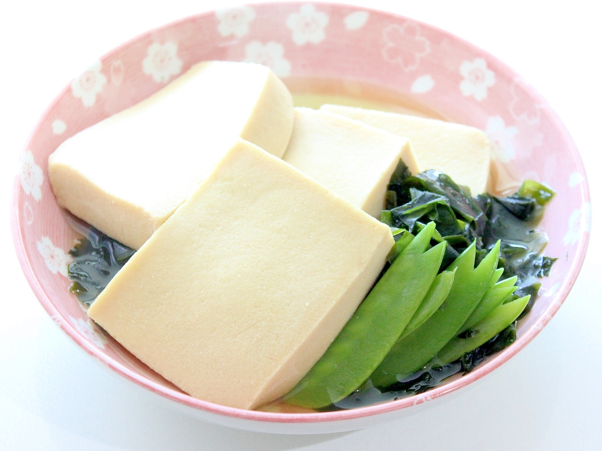 わかめと高野豆腐の含め煮