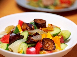 コリンキーを使ったカラフルサラダ レシピ 作り方 By Monstap 楽天レシピ