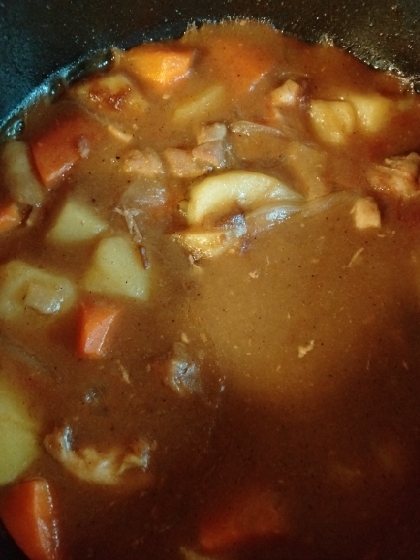 我が家の王道カレーライス♪寝かせなくても美味しい♪