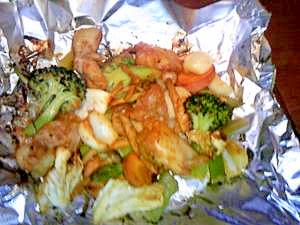 野菜たっぷり☆野菜と鶏肉のタンドリーキチン風味焼き