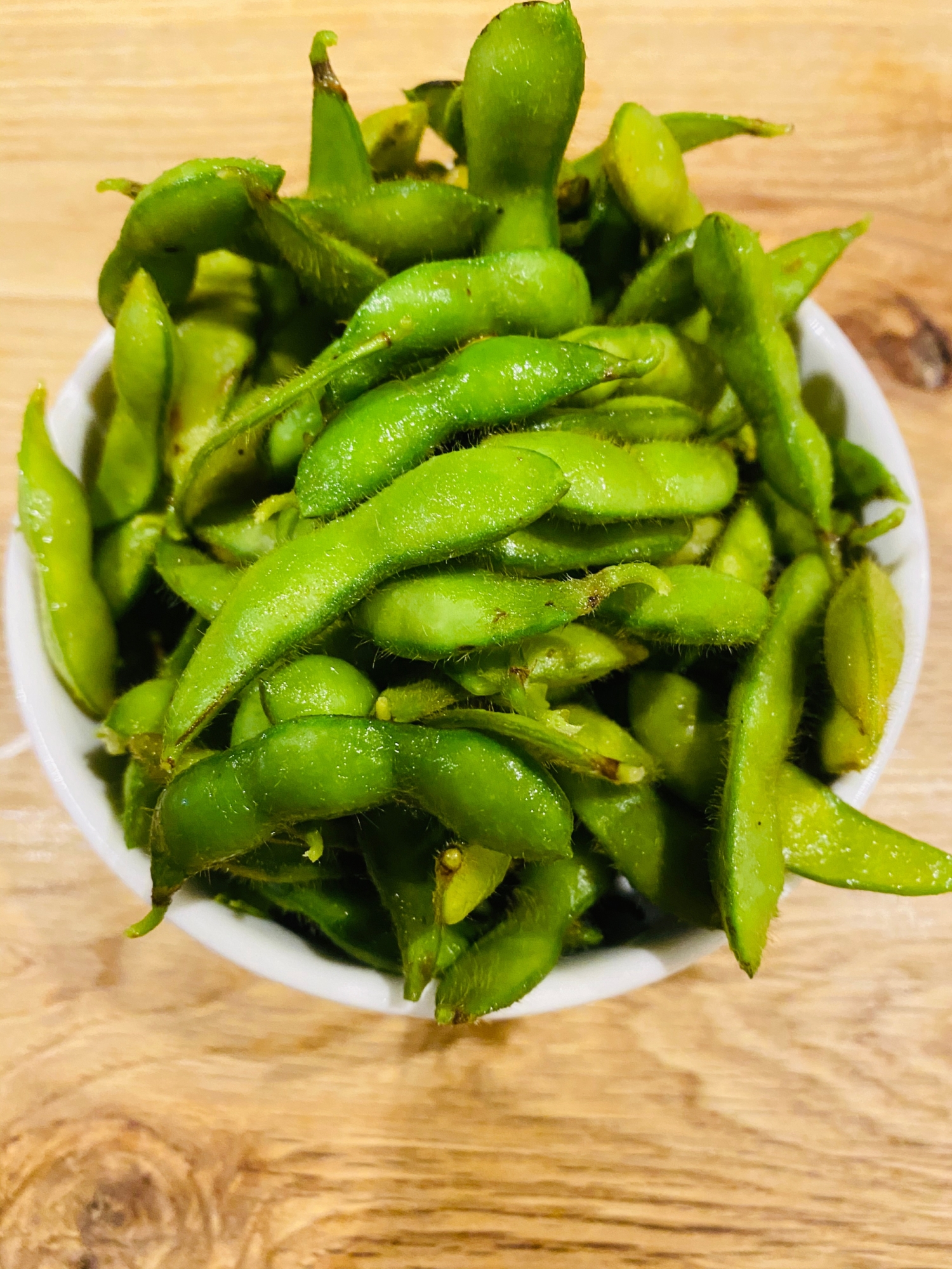 自家製枝豆の茹で方