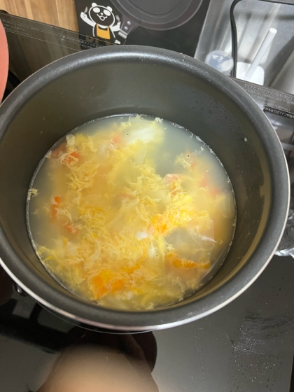 かき卵スープ