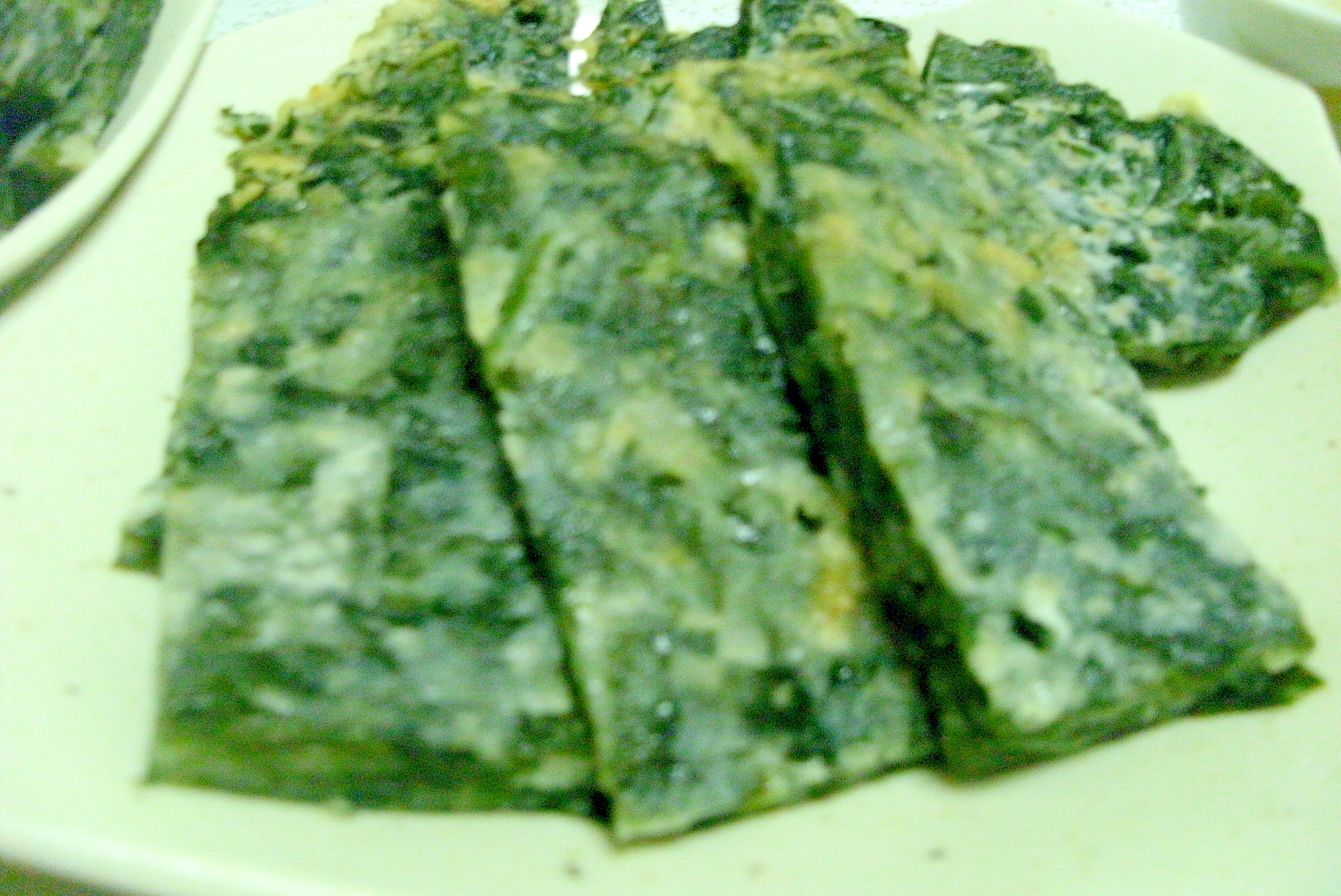 たっぷりわかめのチヂミq q レシピ 作り方 By らくーにゃ 楽天レシピ