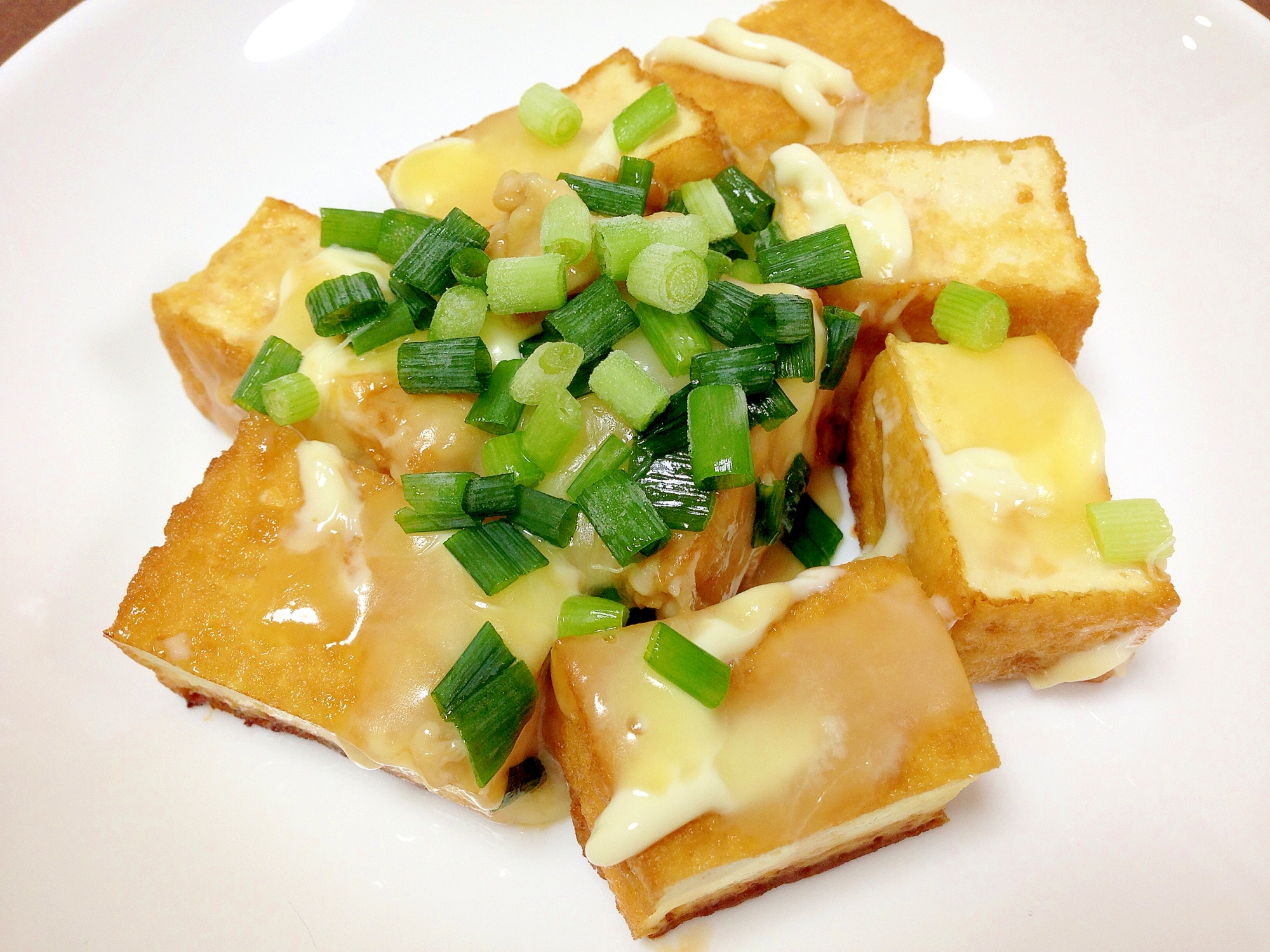 しょうゆマヨで 厚揚げのチーズ焼き レシピ 作り方 By うーころちゃん 楽天レシピ しょうゆマヨで 厚揚げのチーズ焼き レシピ 作り方 By うーころちゃん 楽天レシピ