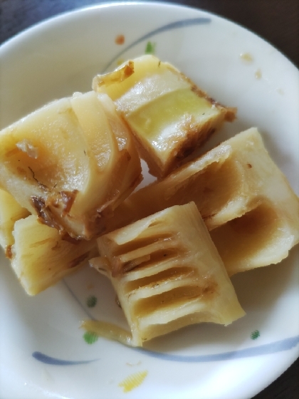 破竹（呉竹)の白だし煮