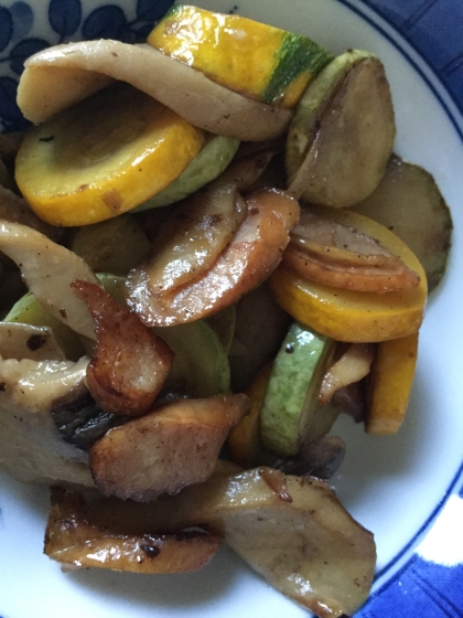 エリンギもズッキーニも食感良いですよね〜とても美味しかったです〜(^o^)
