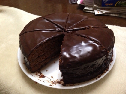 初心者でもできちゃった美味しいザッハトルテ レシピ 作り方 By 食いしん坊ともりん 楽天レシピ