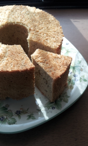 ふわふわ紅茶のシフォンケーキ 18 型で卵4つ レシピ 作り方 By 城6869 楽天レシピ