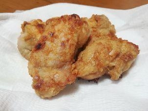 スパイス効いたフライドチキン