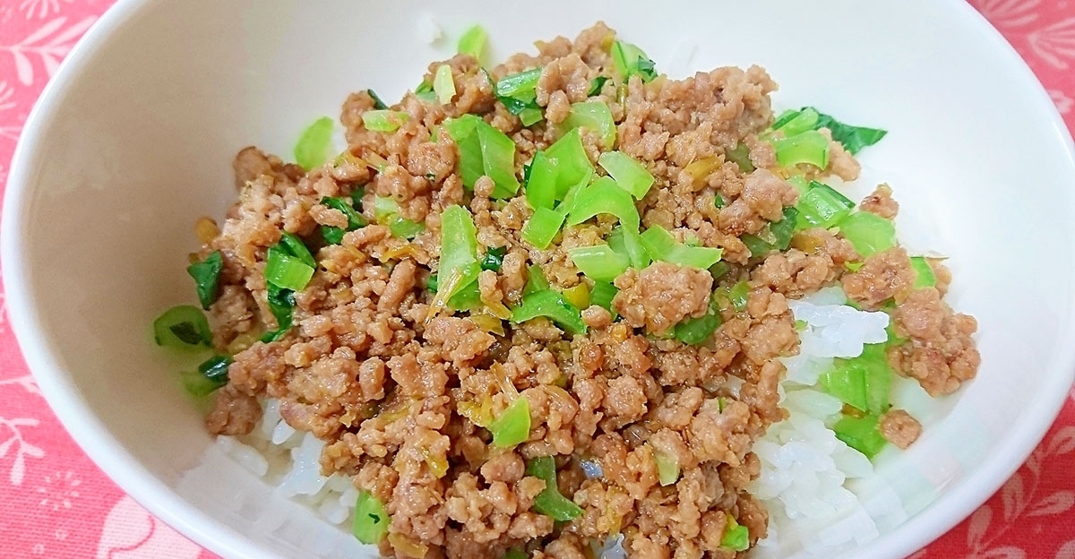 麺にもご飯にもトッピング♪とっても便利な作り置きそぼろ