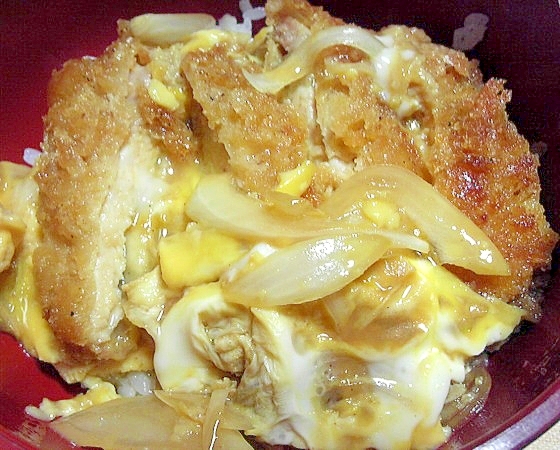 ラップでひと手間甘めのカツ丼 レシピ 作り方 By デラみーやん 楽天レシピ ラップでひと手間甘めのカツ丼 レシピ 作り方 By デラみーやん 楽天レシピ