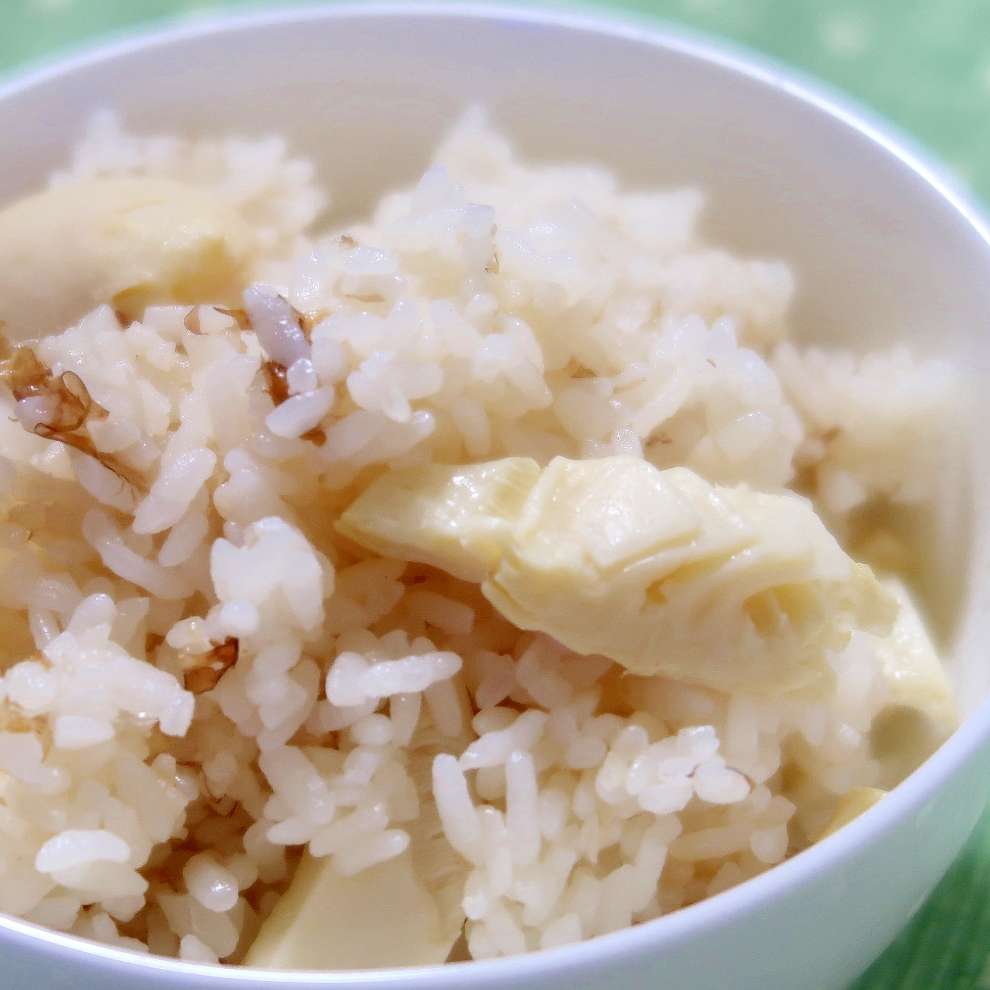 筍とかつお節の炊き込みご飯☆水煮でお手軽に