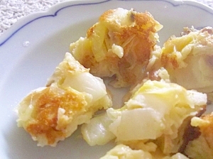 離乳食後期 白菜と納豆のお好み焼き レシピ 作り方 By へんてこぽこりんママ 楽天レシピ
