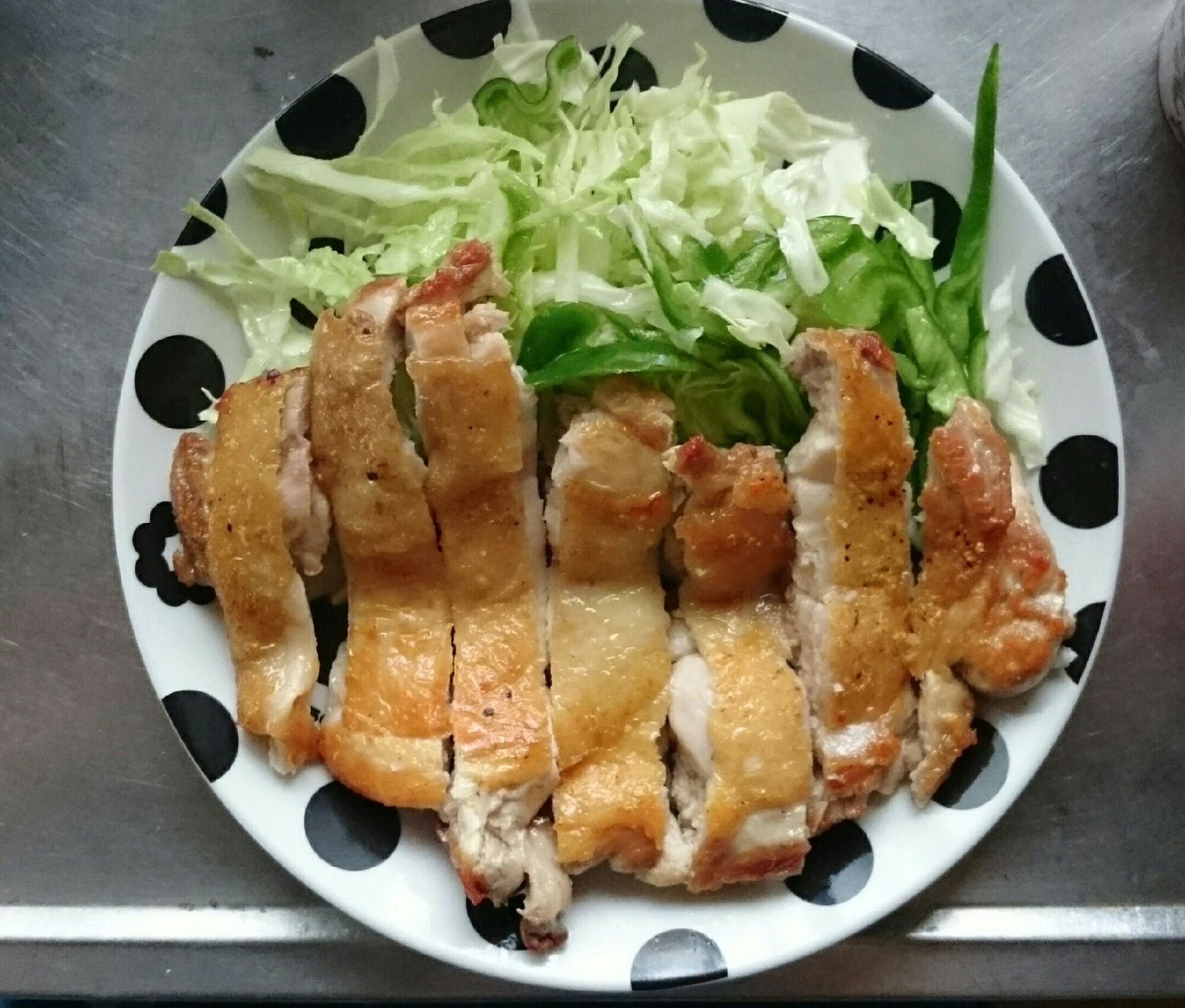 皮パリチキンソテー