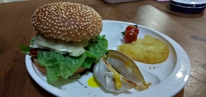 おうちで作る‼︎チーズバーガー