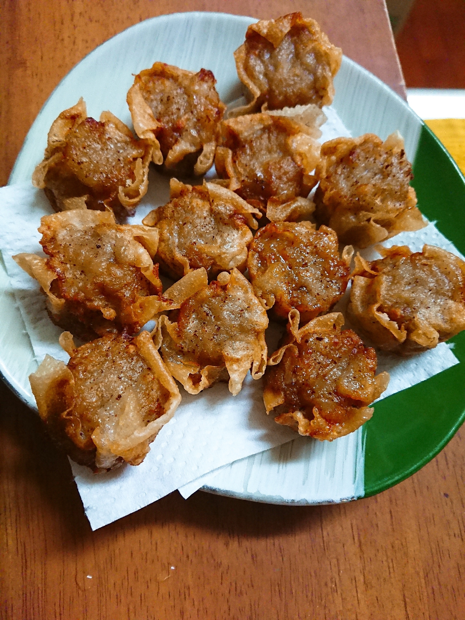 冷凍シュウマイを揚げ焼売にアレンジ