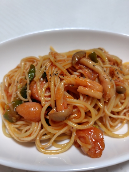 フライパン要らず！本格ナポリタン