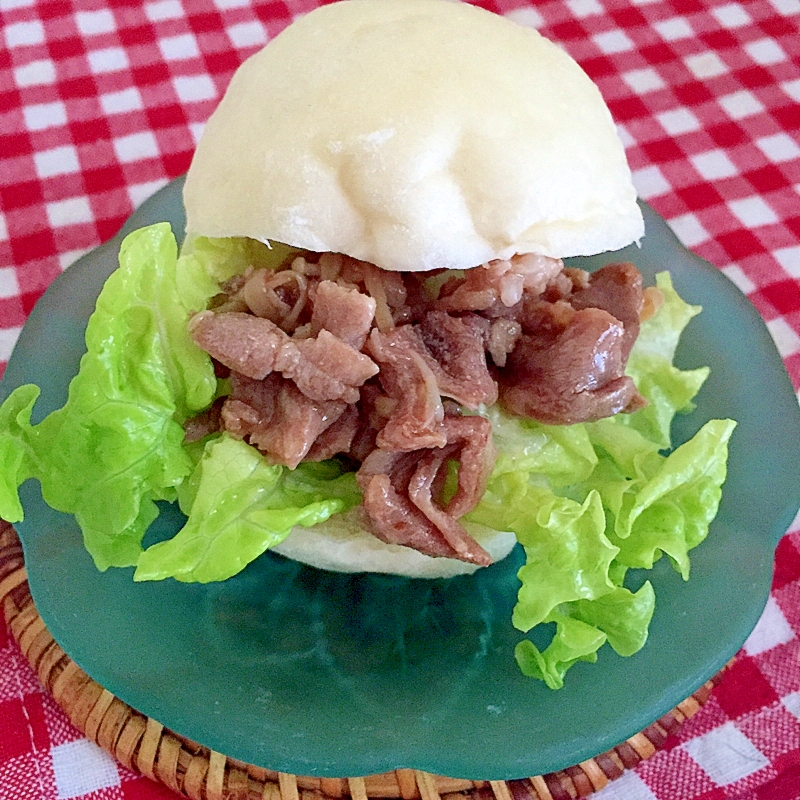 焼き肉バーガー☆