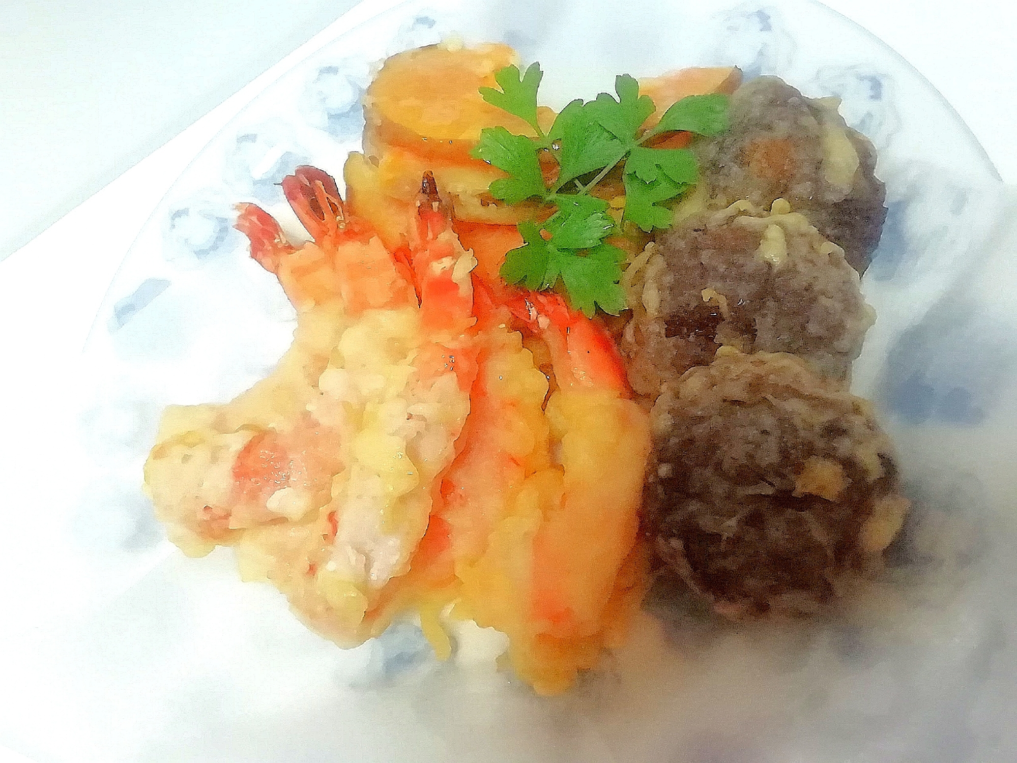 簡単!天ぷらの盛り合わせ