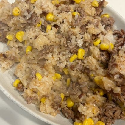 ペッパーランチを挽き肉で♪