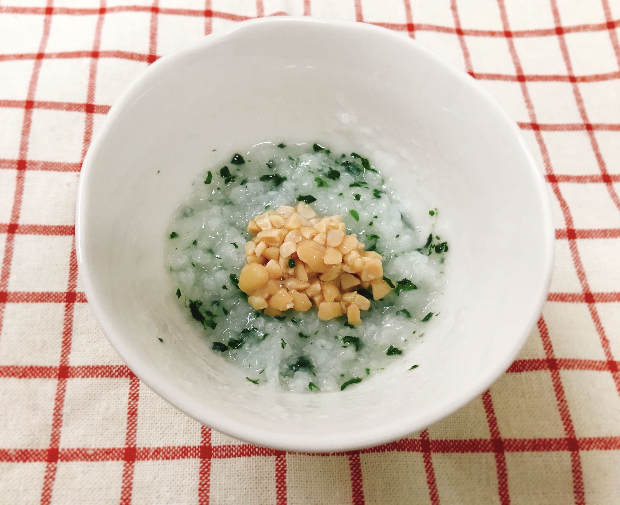 離乳食後期 5倍粥のひきわり納豆とほうれん草のせ レシピ 作り方 By Cocopoteito 楽天レシピ 離乳食後期 5倍粥のひきわり納豆とほうれん草のせ レシピ 作り方 By Cocopoteito 楽天レシピ