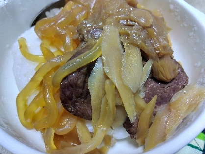 豚肉玉ねぎ煮物✧˖°すき焼き風