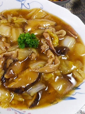 白菜椎茸のうま煮 レシピ 作り方 By Leopoo 楽天レシピ