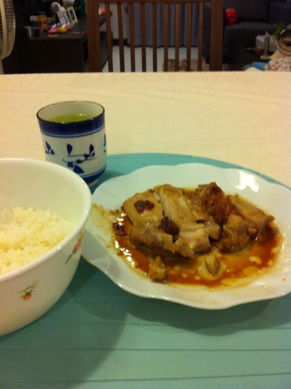 ♪鶏もも肉の照り焼き丼♪