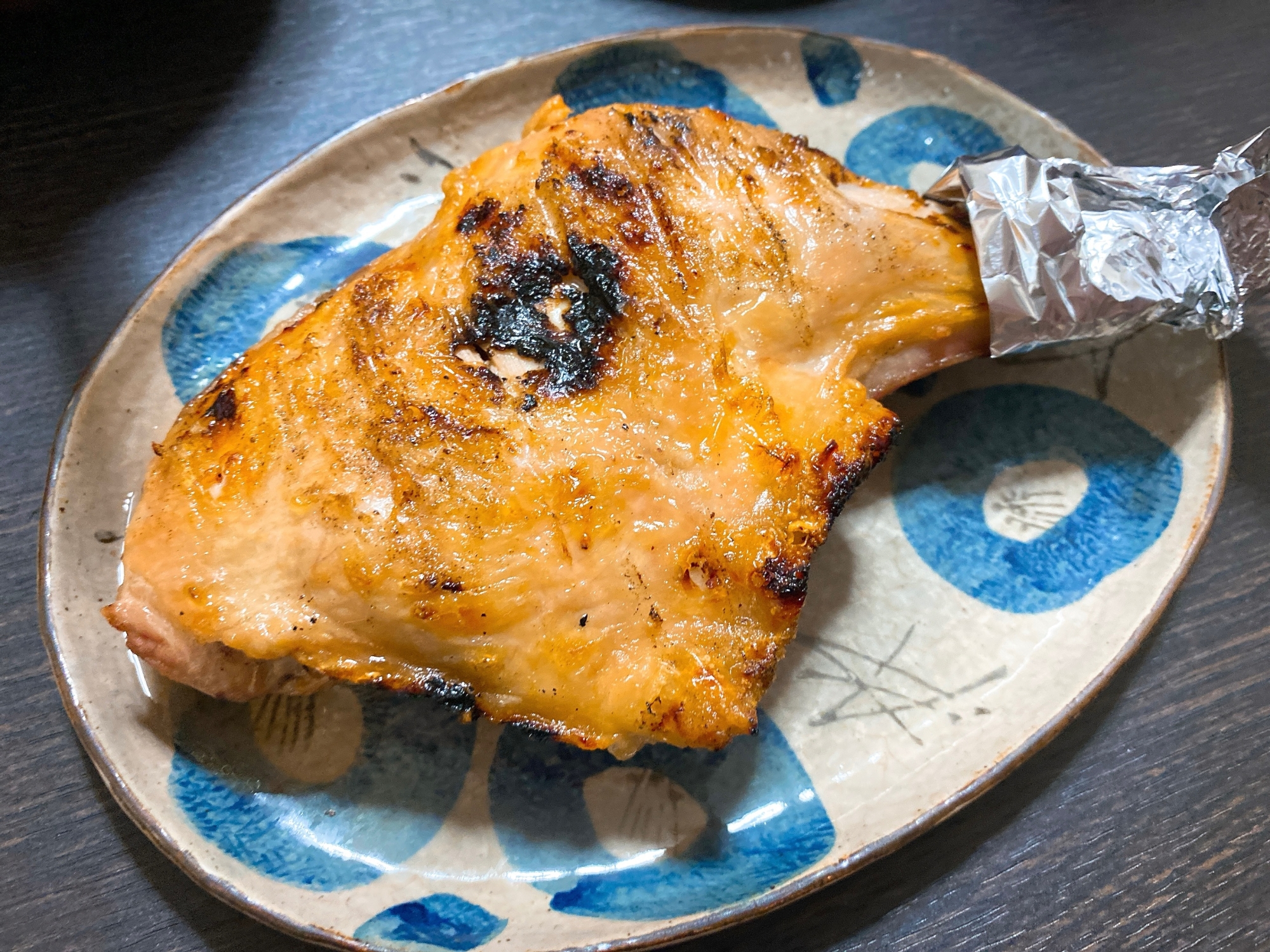 グリルで簡単！骨つきチキン