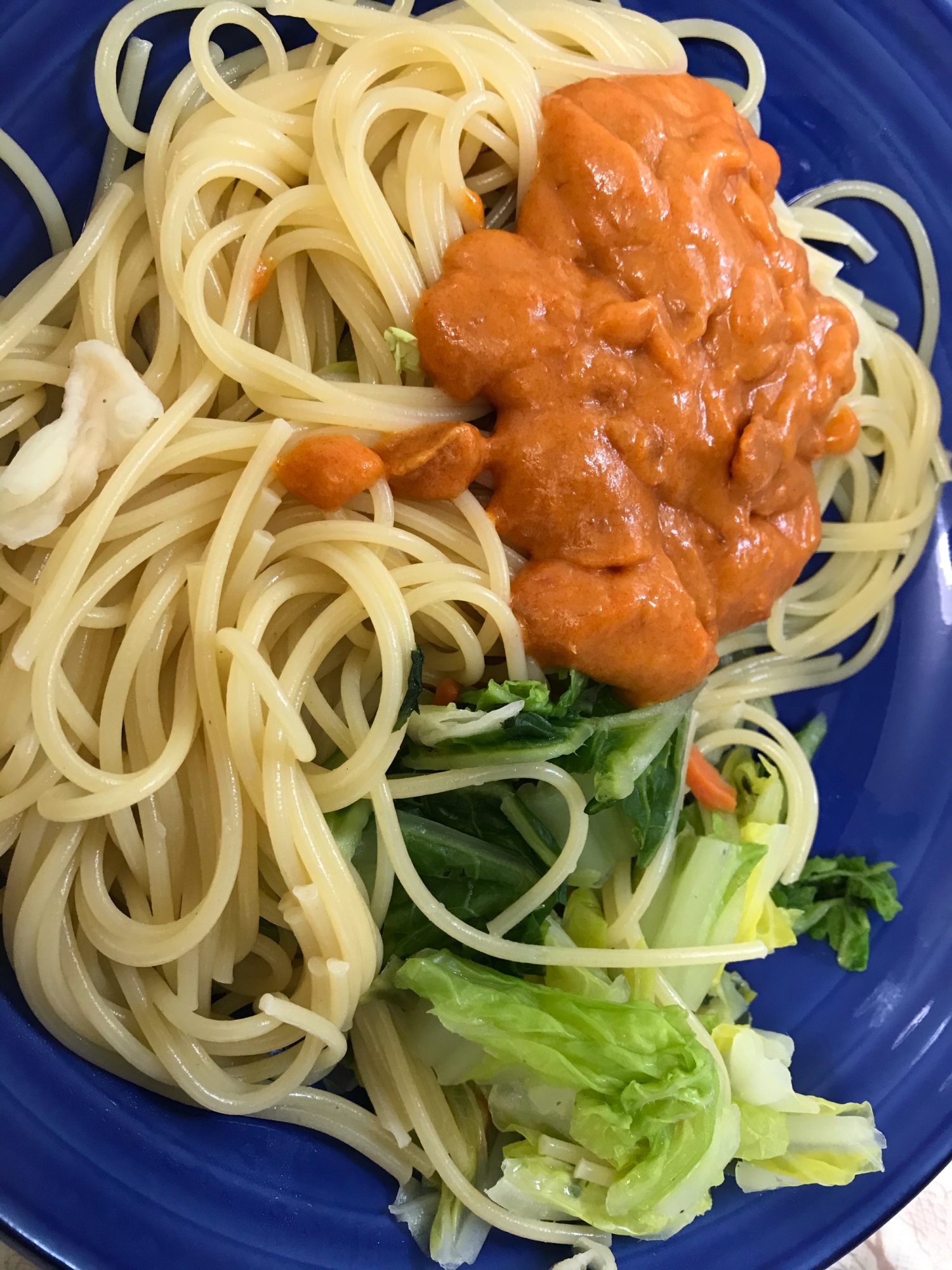 白菜パスタ