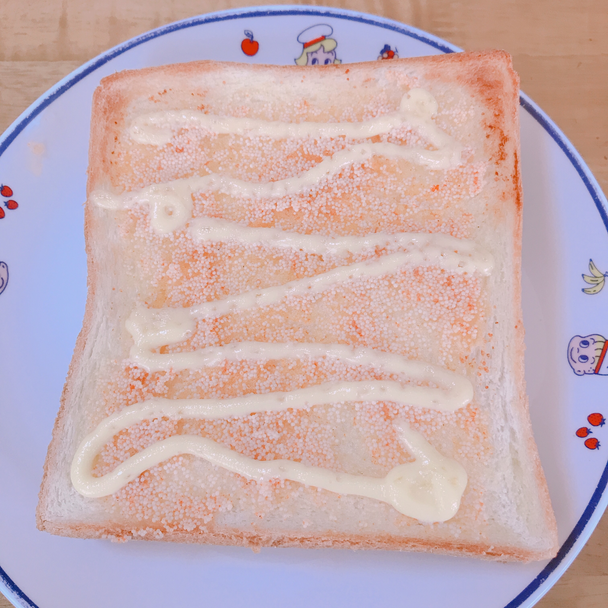 お手軽！カンタン！明太子トースト