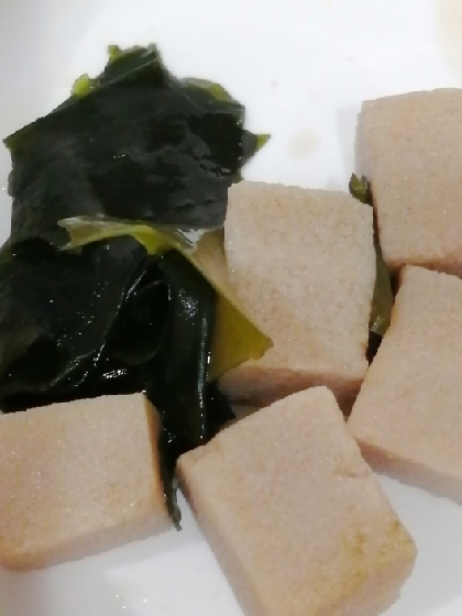 高野豆腐の含め煮