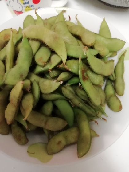 枝豆のオイスター醤油漬け