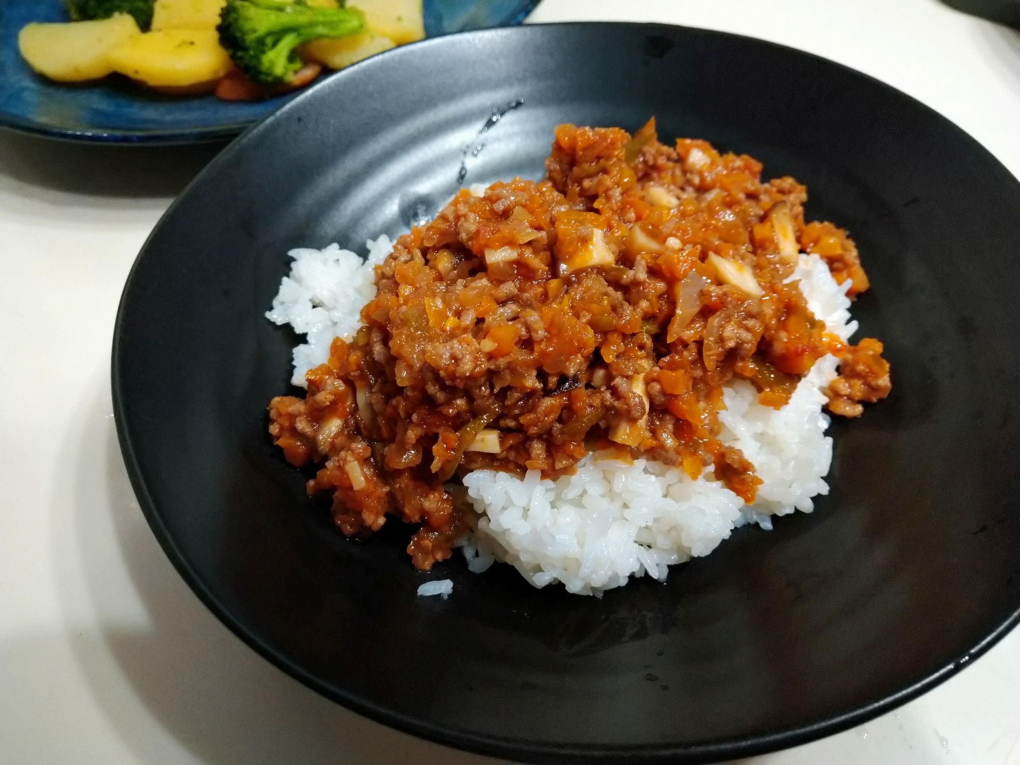 【離乳食中期にも♪】野菜たっぷりハンバーグ丼