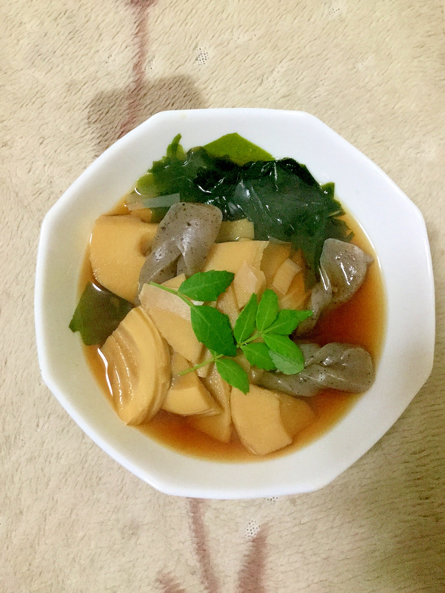 麺つゆde若竹煮