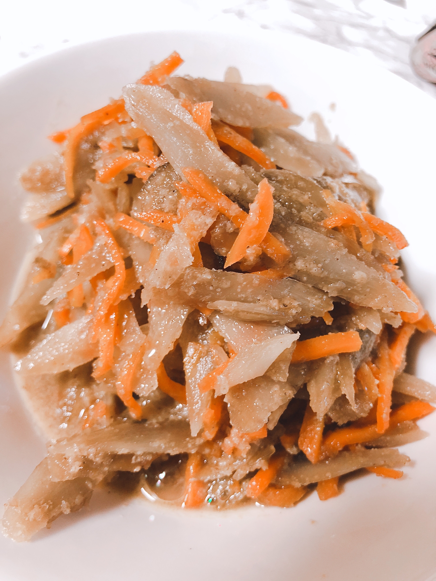 すりごまたっぷりきんぴらゴボウ レシピ 作り方 By Yasu Yasu 楽天レシピ