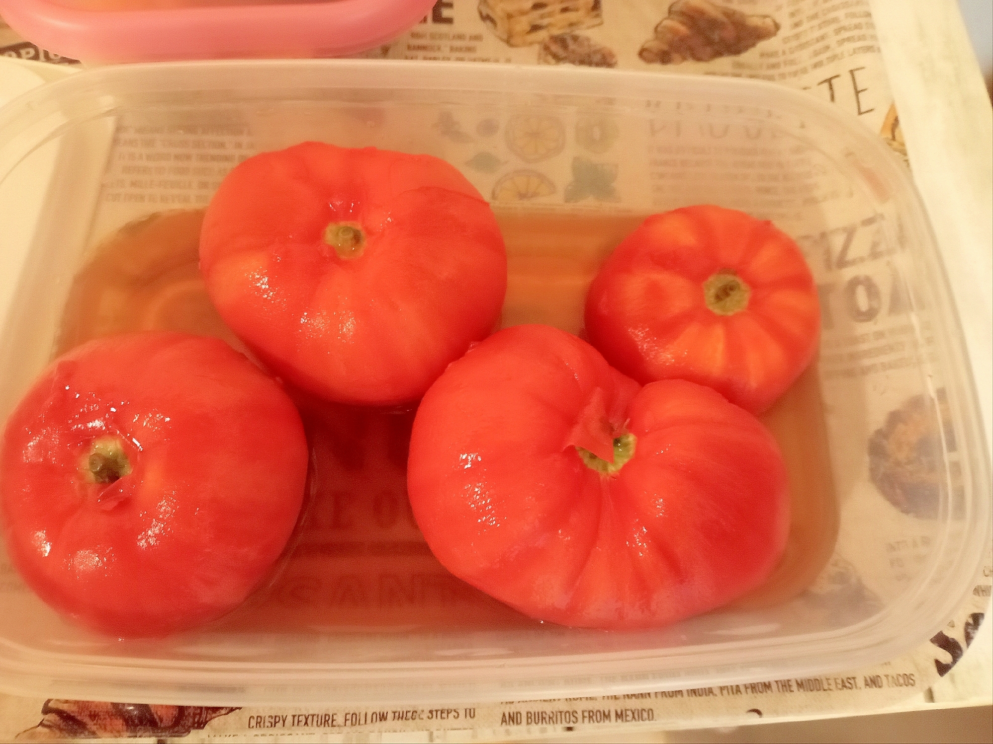 フルーツトマトのはちみつ漬け