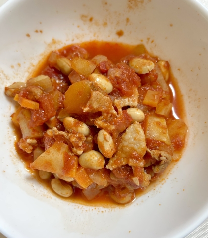 ポークビーンズ╰(*´︶`*)╯♡