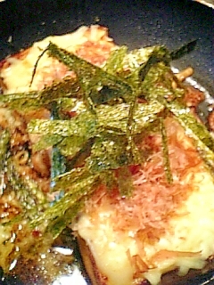 フライパンで作る厚揚げのチーズ焼き レシピ 作り方 By オクハマモ 楽天レシピ