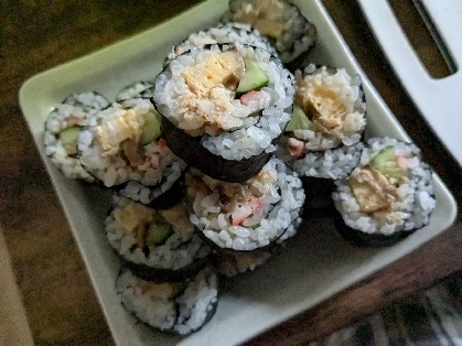 たくさん作りました！海苔巻き、少し手間だけどめちゃくちゃ美味しいです。レシピありがとうございます！