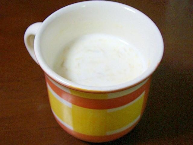 カップで簡単❤ホット芋ミルク