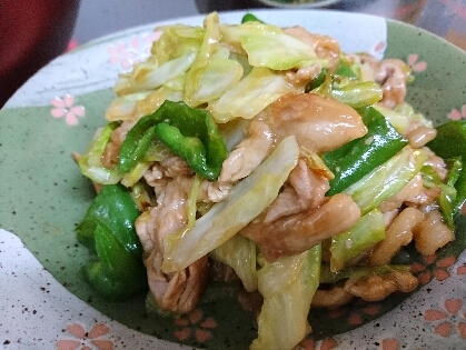 野菜たっぷり！回鍋肉