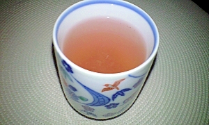 暖まりましょ❤梅干し生姜茶